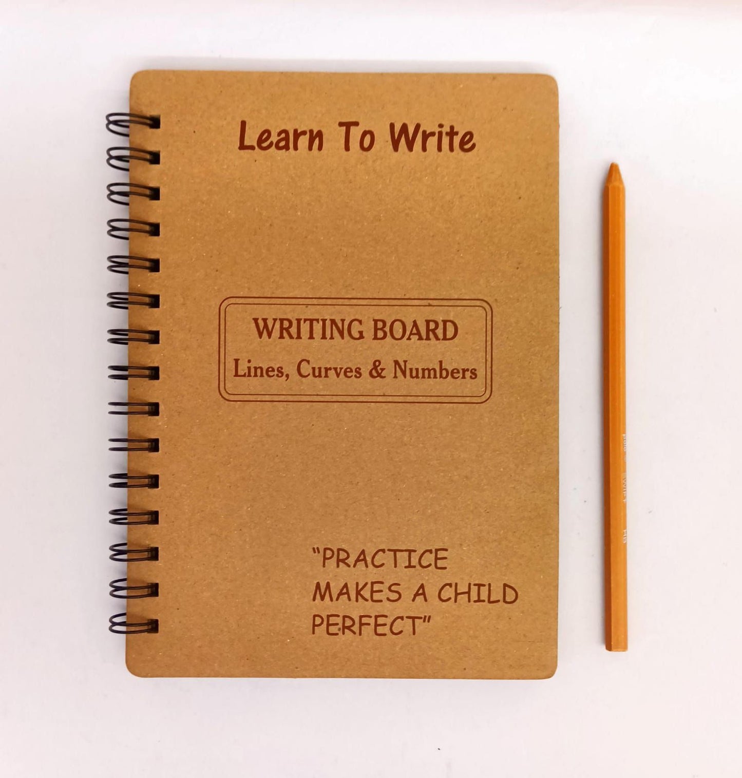 WRITING PRACTICE BOARD BOOK (LINES,CURVE AND NUMBER)